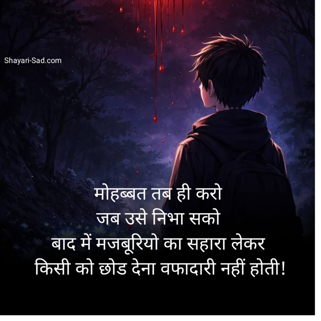 Sad Shayari Status For WhatsApp