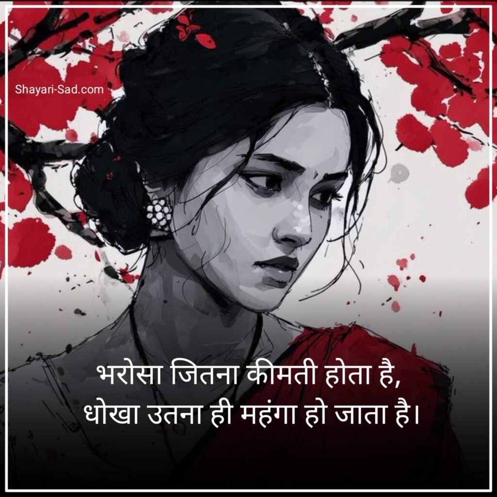 Dhoka Shayari in Hindi