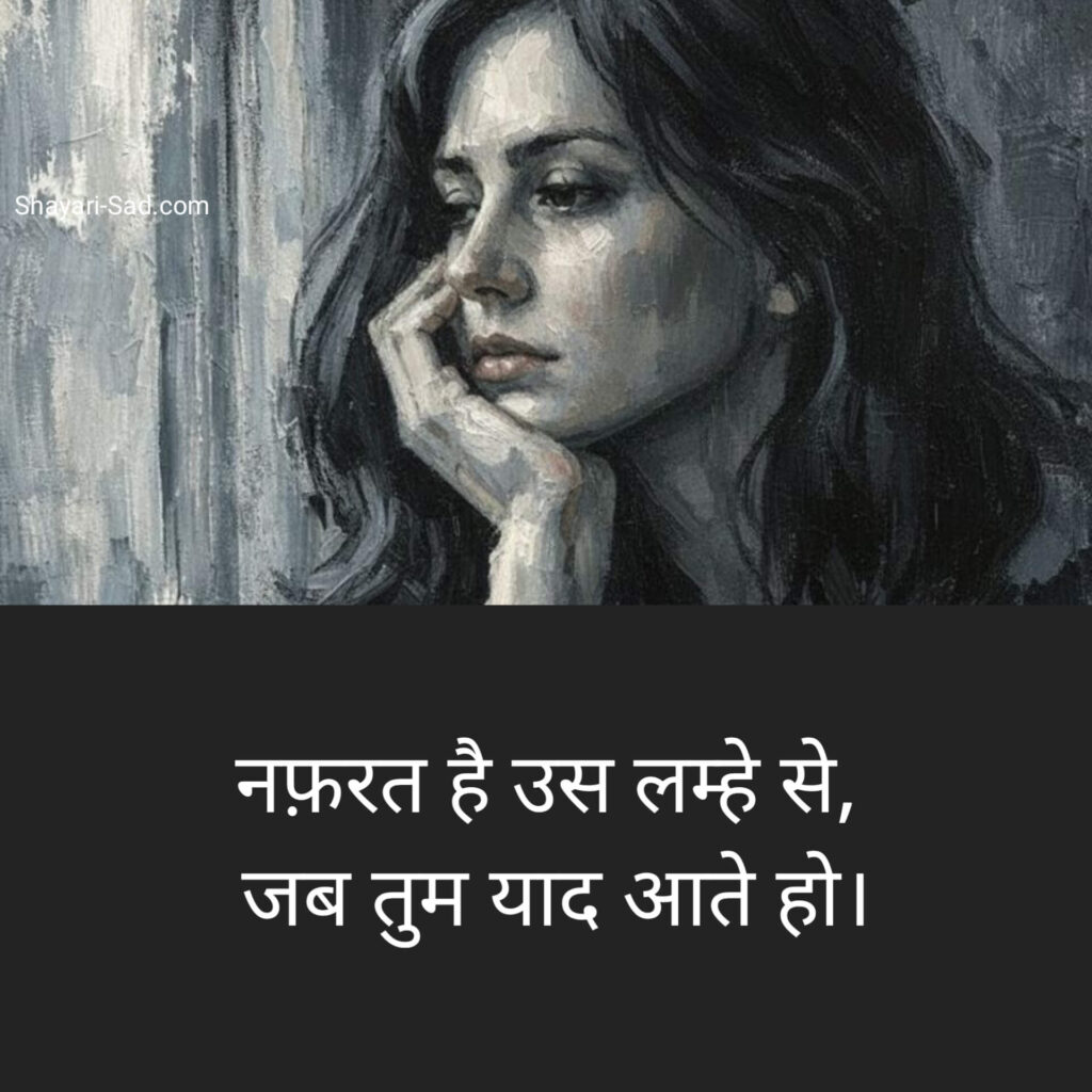 Nafrat Shayari 2 Line
