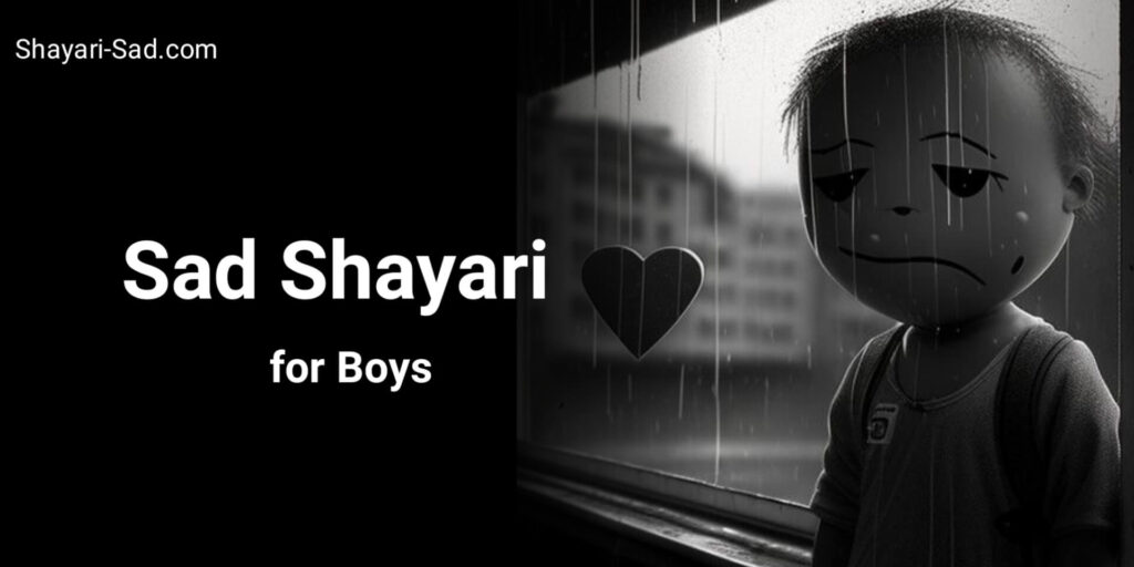 Sad Shayari for Boys