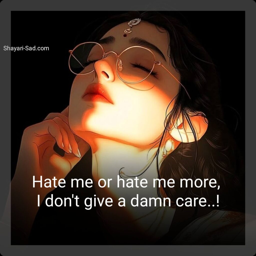 Girls’ Attitude Quotes Images