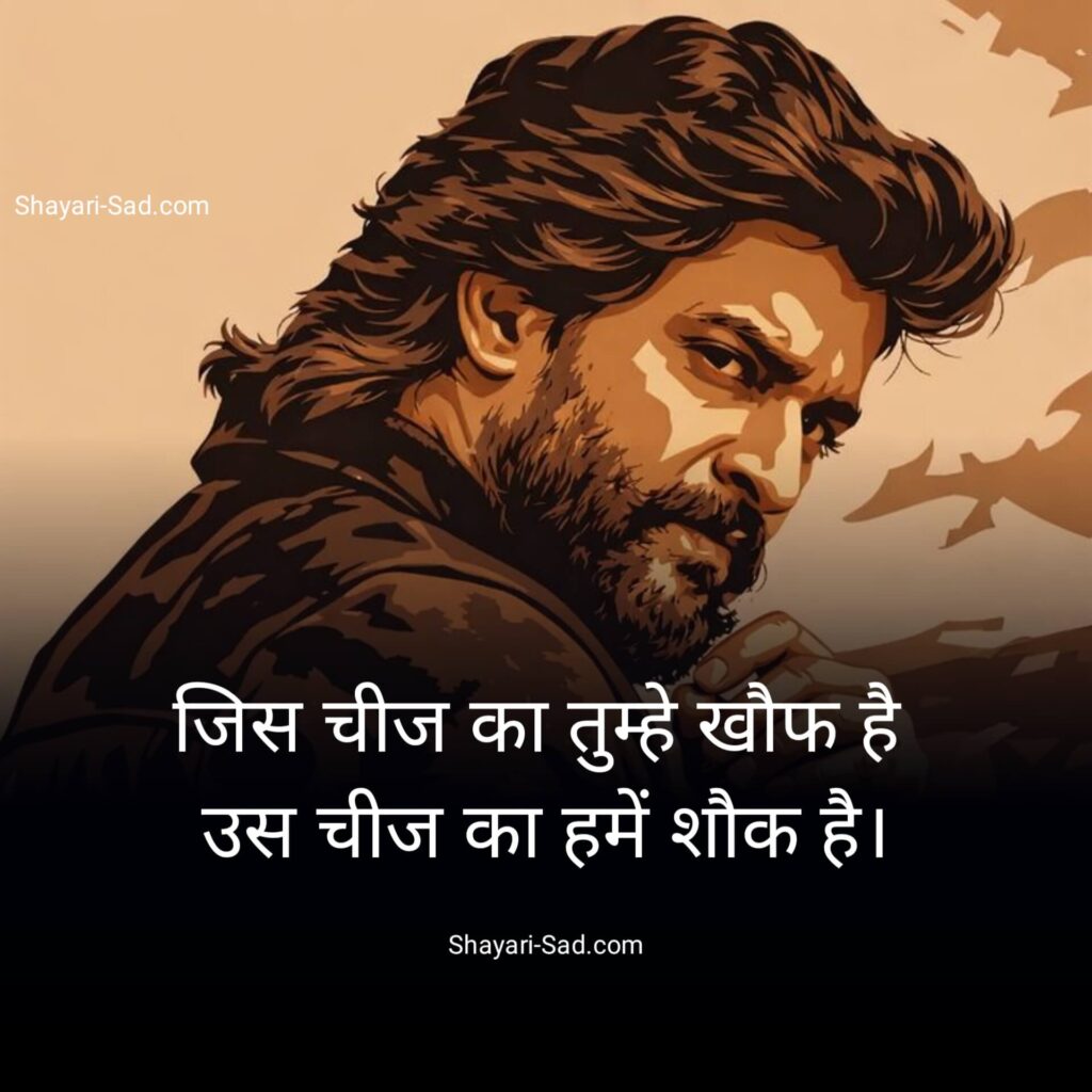 Royal Attitude Status in Hindi